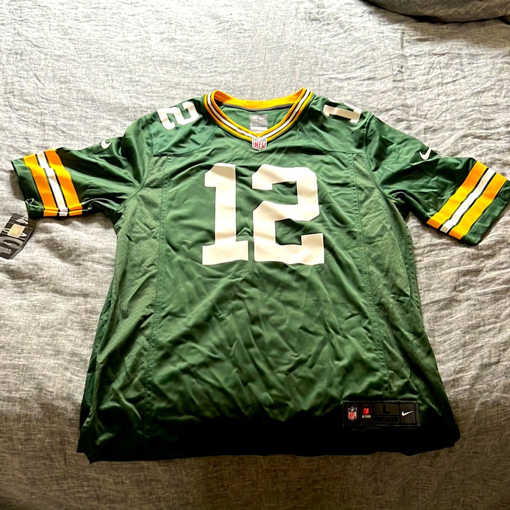 NFL Authentic Nike Aaron Rodgers jersey - Green Bay Packer - Brand New with Tags